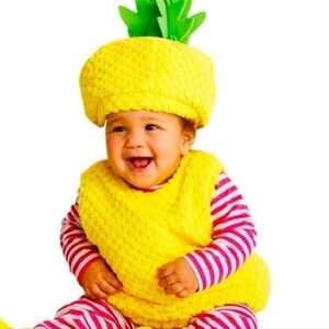 Yellow Pineapple Kids Halloween Costume